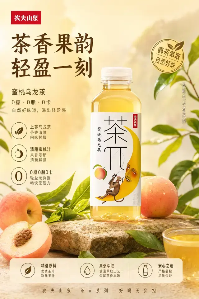 茶π产品宣传海报