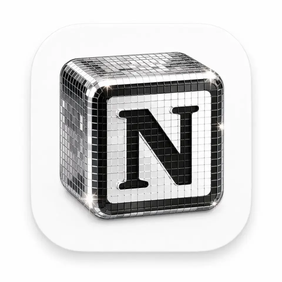 迪斯科镜面 3D App 图标